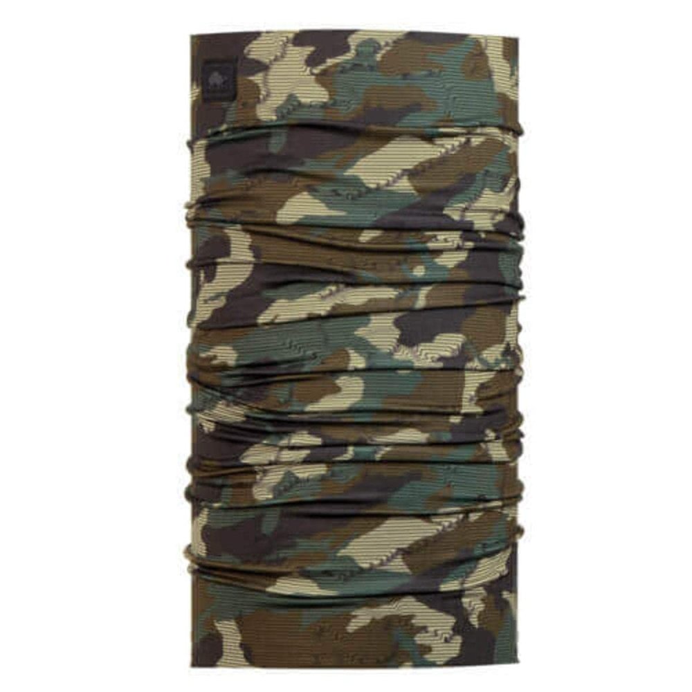 Turtle Fur Youth Comfort Shell UV Totally Tubular, Neck Gaiter Face Mask Age 7-12, 10+ Ways to Wear, Jungle Camo