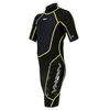 AKONA Men's 2.5mm Shorty Wetsuit with Back Zipper. Scuba, Snorkeling, Paddle Boarding, Kayaking, Surfing - Small view 2