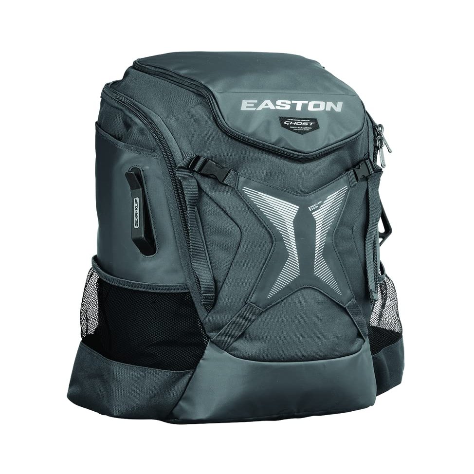 Easton | GHOST NX Backpack Bag Series | Adult | Team Logo Embroidery Panel | Charcoal