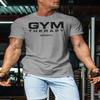 Gymish Lifestyle Gym Therapy Workout Shirts for Men, Lifting T-Shirt for Gym Workout (Grey, XL) view 3