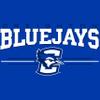 CornBorn Creighton Bluejays Infant Onesie - Bluejays 3 Stripe Primary Logo - Royal Blue - 6M view 2