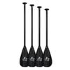 ACCENT PADDLES Beat Aluminum Canoe Paddle 50in/127cm, 52in/132cm, 54in/137cm, 56in/142cm 8-Degree Bent Fiberglass Reinforced Nylon Blade Ergo Grip Handle Fixed Length Paddle (54in/137cm) view 1