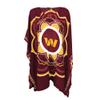 Littlearth NFL Washington Commanders Caftan Flower, Team Color, 32" x 42" view 2