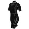 AKONA Women's 2.5mm Back Zipper Shorty Wetsuit. Scuba, Snorkeling, Paddle Boarding, Kayaking, Surfing - Grey, 7 view 1
