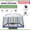 Backyard Expressions 11' x 9' Screen Tent - Blue Screen House for Backyard, Camping, Picnics and Tailgating - 914891 view 3