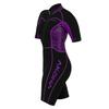 AKONA Women's 2.5mm Front Zipper Shorty Wetsuit. Scuba, Snorkeling, Paddle Boarding, Kayaking, Surfing - 13 view 2