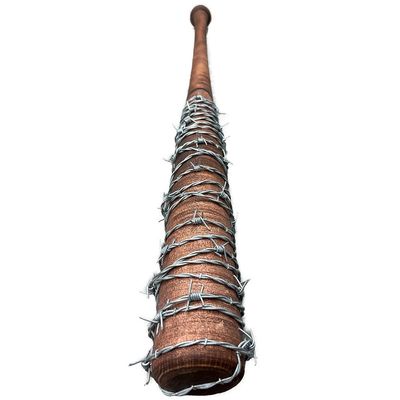 Walking Dead Lucille Negan Hardwood Replica Bat