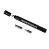 Caddy Splash Golf Club Groove Sharpener Tool - 3-in-1 Golf Club Cleaner for Wedge, Iron - Oblique, Straight, Spike Replacement Tips for U & V Grooves - Aluminum-Alloy Shaft, Heat-Treated Steel (Black) view 1