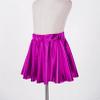 VernLan Girl's Metallic Skater Skort Dance Athletic Shiny Pleated A-Line Mini Scooter Skirt for Cheerleading Performance Pink A 15-16 Years view 4