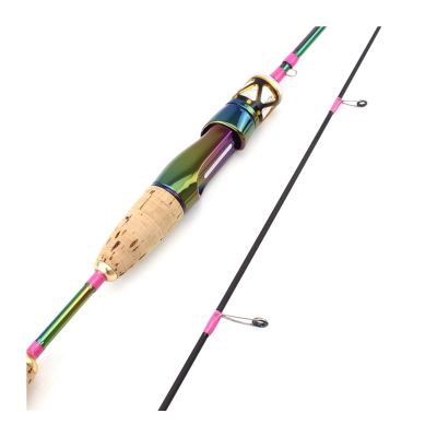 moisture Reel and Fishing Rod Combo Fishing Pole Colored Lure Fishing Rod Ul Spinning Casting Rod Carbon Fiber 2 Sections Slow Beautiful Fishing Pole Lure Weight Fishing Rod (Color : A, Size : 1.68M)