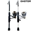 moisture Reel and Fishing Rod Combo Fishing Rod Reel Set Ultralight Carbon Fiber 1.6-2.4m Spinning Fishing Rod Fishing Pole with Reel Tackle Kit Telescopic Fishing Rod view 3