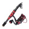 moisture Reel and Fishing Rod Combo Fishing Pole Combo Set Telescopic Fishing Combo Portable Ultralight Rod and 5.2:1 Gear Ratio Fishing Reel Fishing Combo Fishing Rod view 1
