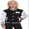 ACEFAST INC Kids Boys Girls Baseball Jacket Varsity Jacket Casual Sport Coat Cardigan Sweatshirt Uniforms Youth 2-13 Year view 2