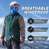 ROCKBROS Cold Weather Balaclava Ski Mask for Men Windproof Thermal Winter Scarf Mask Women Neck Warmer Hood for Cycling (Blue) view 2