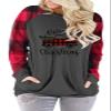 Plus Size Christmas Sweaters for Women 2XL Pullover Shirts Funny Tunics Grey 20W view 2
