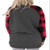 Plus Size Christmas Sweaters for Women 2XL Pullover Shirts Funny Tunics Grey 20W view 3