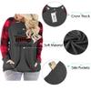 Plus Size Christmas Sweaters for Women 2XL Pullover Shirts Funny Tunics Grey 20W view 4