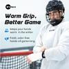 Wickers Fingerless Athletic Gloves Liners (Large, White) - Lacrosse Glove Liner, Ski Gloves for Winter, Snow Sports Glove Liners for Men, Thin Thermal Liner for Field Hockey, Pickleball, and Golf view 4