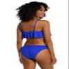La Blanca Women's Island Goddess Ruffle Bandeau Bikini Swimsuit Top, Sapphire, 6 view 3