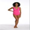 La Blanca Women's Island Goddess Over The Shoulder Twist Front Tankini Swimsuit Top, Pop Pink, 14 view 4