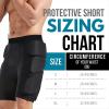 Padded Compression Shorts Padded Football Girdle Hip and Football Girdle for Men Thigh Protector for Basketball ice Skating Rugby Soccer Hockey - L view 2