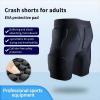 Padded Compression Shorts Padded Football Girdle Hip and Football Girdle for Men Thigh Protector for Basketball ice Skating Rugby Soccer Hockey - L view 4