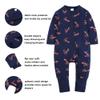 Kids Tales 2 Pack Baby Long Sleeve Zipper Romper Infant Cotton Playsuit Pajamas Toddler Boys Girls Cartoon Graphic Bodysuit view 4