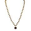 Skyjewels Certified 5 Mukhi Rudraksha 54 Beads,Japa Mala Rudraksha Mala, Yoga Mala Beads view 1