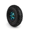 L-faster Lightweight 9 Inch Hollowed-Out Wheel 2.80/2.50-4 Pneumatic Off-Road Tyre Alloy Hub Axle Hole 8mm 10mm for Mountain Skateboard(8mm Bearing) view 2
