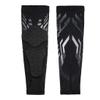 Kuangmi Knee Pad and Shin Guard Sleeve for Basketball, Wrestling, Soccer, Volleyball, Sports, Daily Support (Black-Pair, Medium) view 3