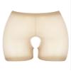 Fldy Women Naughtie Open Gusset Hotpant Panty Mesh See Through Lingerie Pantie Boyshorts Briefs Nude A One Size view 2