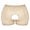Fldy Women Naughtie Open Gusset Hotpant Panty Mesh See Through Lingerie Pantie Boyshorts Briefs Nude A One Size view 3