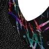 HOZIY Long Sleeve Leotards for Toddler Girls Kids Black 2t 3t 2t-3t 2/3 Year Old Colorful Ribbon Hot Pink Stripe Sparkle Shiny Fall Winter Dance Clothing Clothes Apparel view 3