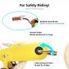 JOYSTAR 12 inch Kids Bike for Toddlers 3-4 Years(33"-41") Girls, Girls Bike with Training Wheels & Basket, Kids' Bicycle Yellow view 3