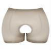 Fldy Women Naughtie Open Gusset Hotpant Panty Mesh See Through Lingerie Pantie Boyshorts Briefs Coffee A One Size view 3