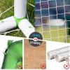 6'X4' Soccer Goal for Backyard Kids Portable Soccer Net with High-Strength Nets, Ground Stakes, Eight-Shaped Clasp, Strong PVC Frame & Weather Resistance Excellent Soccer Field Equipment view 2