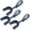Toodoo 3 Pcs Football Mouth Guard with Strap Youth Mouth Guard Football Mouthpiece Soft for Boxing Fit Lacrosse, Basketball, Martial Arts Hockey(Blue) view 1