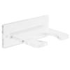 POPETPOP Baseball Bat Holder Wall Mount Vertical Display Stand for Baseball & Softball Bats Acrylic Bat Rack Space Saving Durable Design 3.93X2.75X1.57 Inches view 1