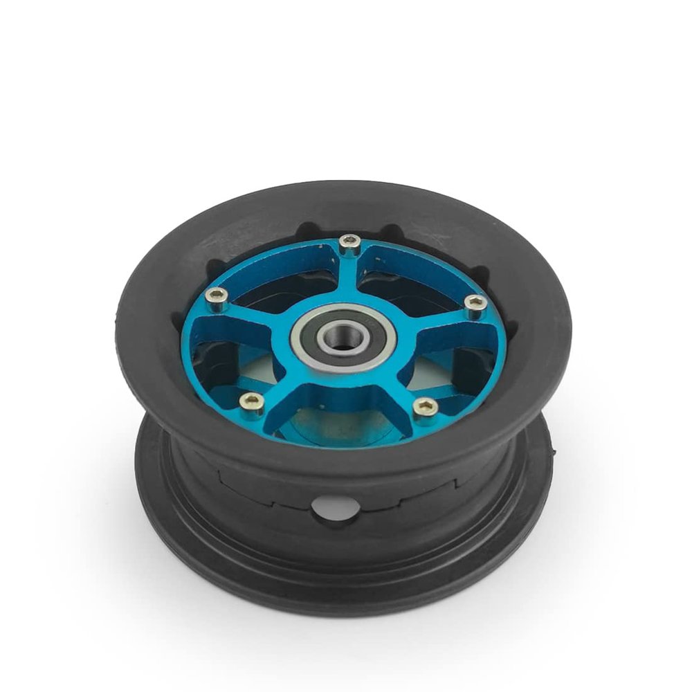 Lightweight Hollow Out Aluminium Alloy Hub Nylon Rim For 8 Inch Mountain Skateboard Scooter Wheel 2.80/2.50-48mm bearing