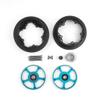 Lightweight Hollow Out Aluminium Alloy Hub Nylon Rim For 8 Inch Mountain Skateboard Scooter Wheel 2.80/2.50-48mm bearing view 3