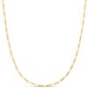 Amazon Essentials 14k Gold or Sterling Silver Plated Figaro Chain Necklace view 1