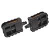 Bike Pedals, Plastic MTB Pedal Black Platform Pedals Non Slip Mountain Bicycle Pedal Outdoor Lightweight Cycling Pedals view 1