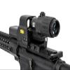 Holographic 518 Sights Red Green Dot Sight Scope with 3X Magnifier Switch to Side Quick Detachable QD Mount view 3