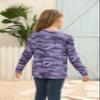 simtuor Girls Camouflage Long Sleeve Shirts V Neck Criss Cross Tops Kids Casual Loose Soft Blouse T-Shirt 4-15 Years view 4