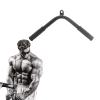 DYK&NX Tricep Press Down Cable Attachments, Pull Down Attachments V-Bar for Home/Gym Fitness, Back Arm Muscle Building Strength Workout view 3