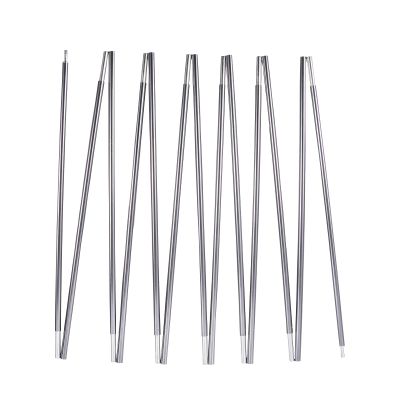 BRILLIANCE4U Tent Poles Replacement Aluminum, Gray Pre-Assembled 16ft 4.5 in, 7001 T6 Heated Tent Rod Outer Dia. 3/8 9.5mm, 2 Poles