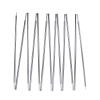 BRILLIANCE4U Tent Poles Replacement Aluminum, Gray Pre-Assembled 16ft 4.5 in, 7001 T6 Heated Tent Rod Outer Dia. 3/8 9.5mm, 2 Poles view 1