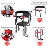 Bwcece Rear Kid's Bike Seat,Back Mount Child Bike Seat Attachment for Adult Bike,Outdoor Bike Seat for Children,Toddlers,and Kids (Up to 110lb) view 2