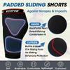 KOOPOW Youth Boys Padded Sliding Shorts with Soft Protective Athletic Cup Underwear, Slider for Baseball, Football, Lacrosse (0933R, Large) view 2