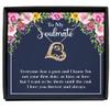 Love Dancing Necklace To My Soulmate Necklace, Romantic Gifts for Her Wife Girlfriend Fiance, Significant Other Present, Jewelry for Women, Sterling Silver Pendant view 1